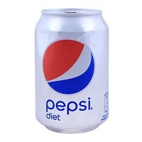 Pepsi Diet Drink Can 300ml